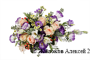 Композиция из цветов Карета для Золушки
